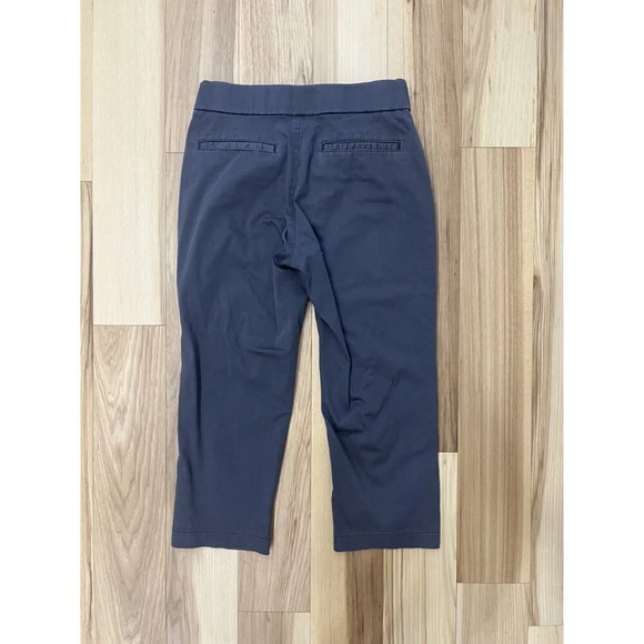 Lee Style Up Pull On Gray Ankle Pants M - Picture 3 of 3